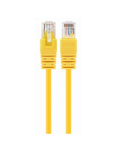 Patch cord Cablexpert PP12-2M/Y, CAT5e UTP, 2m, Galben