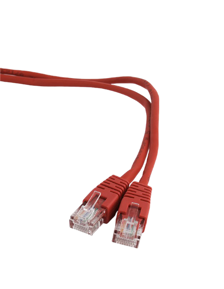 Патч-корд Cablexpert PP12-3M/R, CAT5e UTP, 3м, Красный Патч-корд Cablexpert PP12-3M/R, CAT5e UTP, 3м, Красный