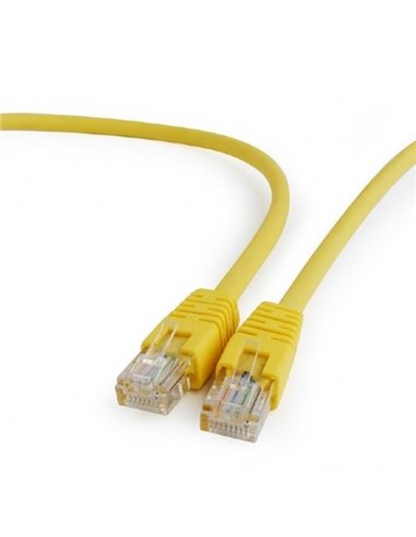 Patch cord Cablexpert PP12-3M/Y, CAT5e UTP, 3m, Galben