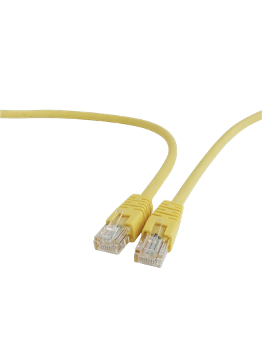 Patch cord Cablexpert PP12-3M/Y, CAT5e UTP, 3m, Galben