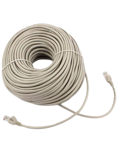 Patch cord Cablexpert PP12-50M, CAT5e UTP, 50m, Gri