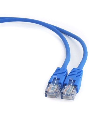 Патч-корд Cablexpert PP12-5M/B, CAT5e UTP, 5м, Синий