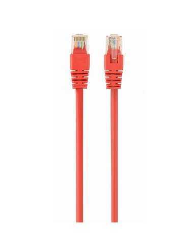 Патч-корд Cablexpert PP12-5M/R, CAT5e UTP, 5м, Красный