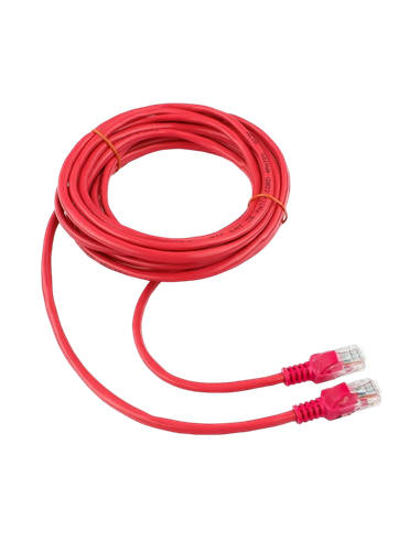 Патч-корд Cablexpert PP12-5M/R, CAT5e UTP, 5м, Красный