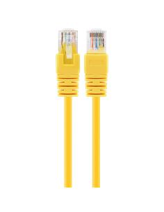 Патч-корд Cablexpert PP12-5M/Y, CAT5e UTP, 5м, Жёлтый