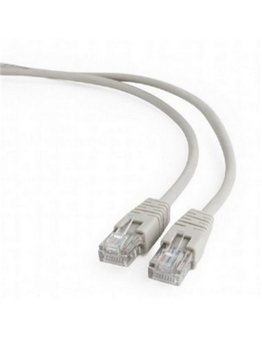 Patch cord Cablexpert PP12-5M, CAT5e UTP, 5m, Gri