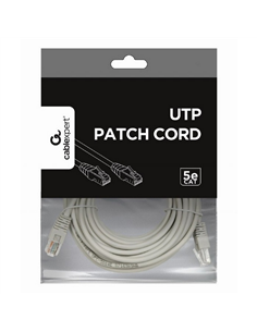 Patch cord Cablexpert PP12-7.5M, CAT5e UTP, 7,5m, Gri 2