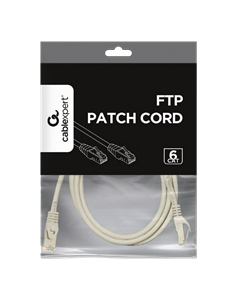 Patch cord Cablexpert PP6-3M, Cat6 FTP , 3m, Gri 2