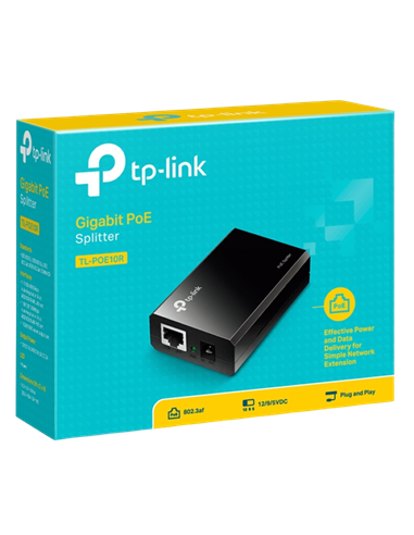 Splitter PoE TP-LINK TL-PoE10R, IEEE 802.3af