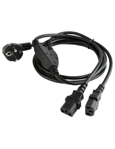 Шнур питания Cablexpert PC-186-ML6, 2 м, Чёрный