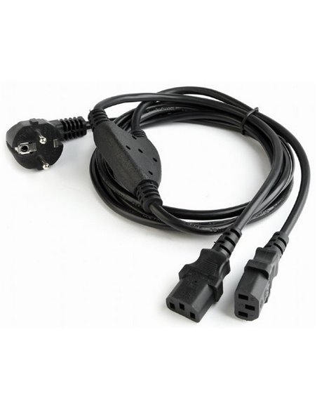 Шнур питания Cablexpert PC-186-ML6, 2 м, Чёрный