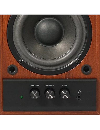 Компьютерные колонки 2.0 SVEN SPS-702, Ореховый