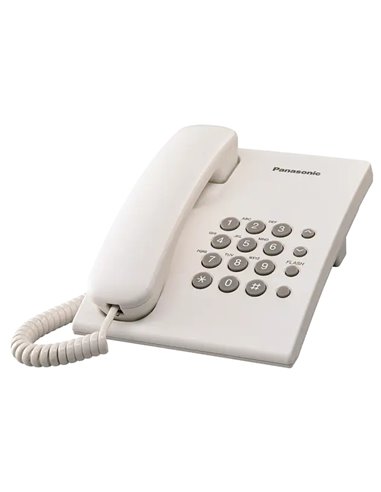 Telefon cu fir Panasonic KX-TS2350, Alb