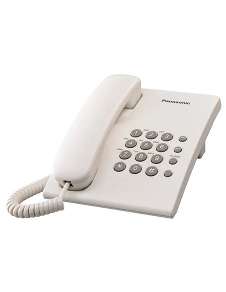 Telefon cu fir Panasonic KX-TS2350, Alb