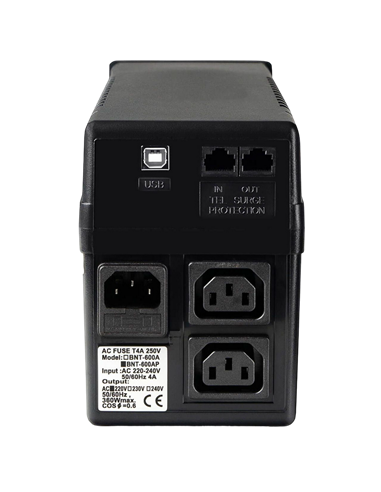 Источник бесперебойного питания PCM BNT-600AP, Линейно-интерактивный, 600VA, Башня
