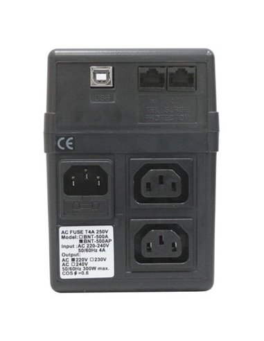 Sursă de alimentare neîntreruptibilă PCM BNT-800AP , Linear-interactiv, 800VA, Turn