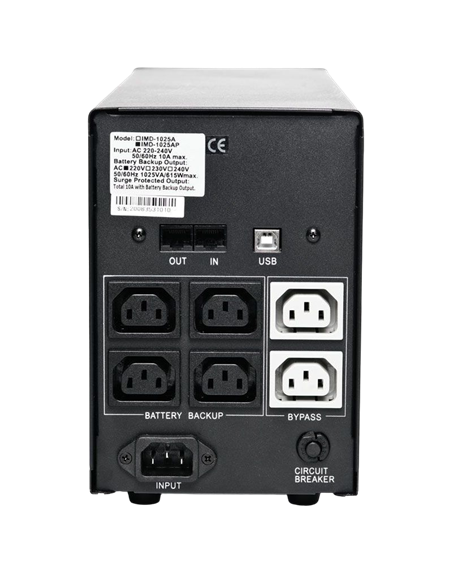 Источник бесперебойного питания PCM IMD-1200, Линейно-интерактивный, 1200VA, Башня