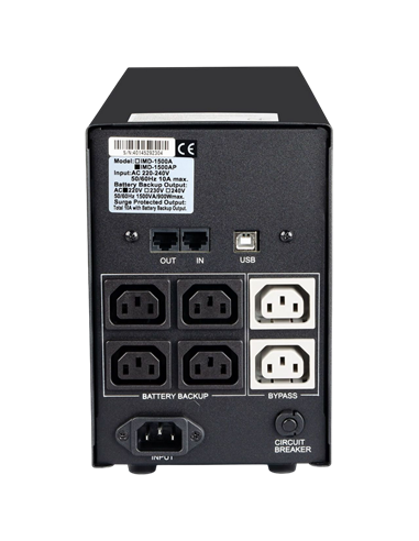 Источник бесперебойного питания PCM IMD-1500AP, Линейно-интерактивный, 1500VA, Башня