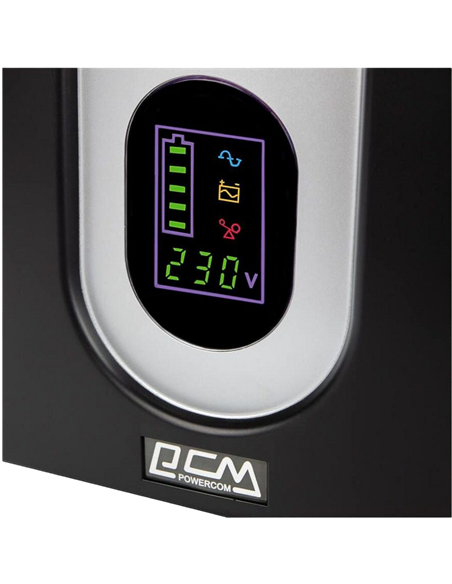 Источник бесперебойного питания PCM IMD-1500AP, Линейно-интерактивный, 1500VA, Башня Источник бесперебойного питания PCM IMD-1500AP, Линейно-интерактивный, 1500VA, Башня