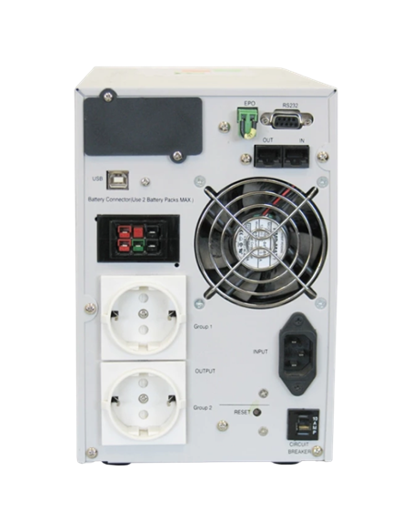 Источник бесперебойного питания PCM VGD-1500, Онлайн, 1500VA, Крепление в стойку