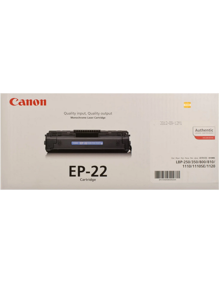 Картридж Canon EP-22, Черный