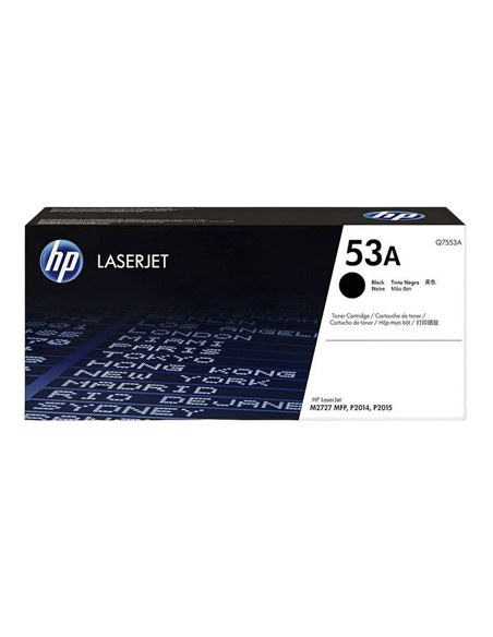 Картридж HP Q7553A, Черный