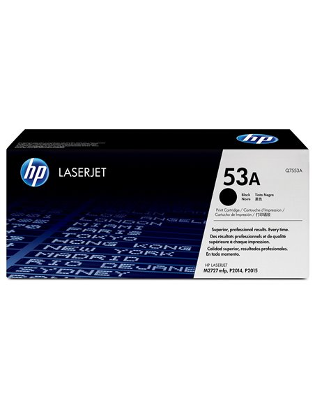 Картридж HP Q7553A, Черный