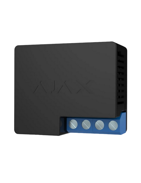 Releu Smart Power Ajax WallSwitch, Negru Releu Smart Power Ajax WallSwitch, Negru