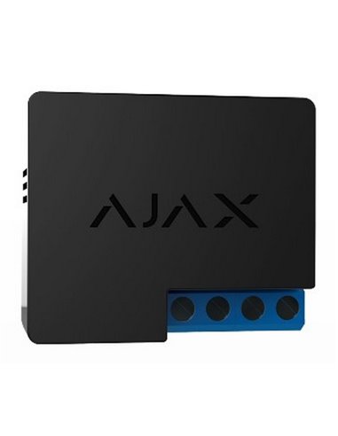 Умное силовое реле Ajax WallSwitch, Чёрный