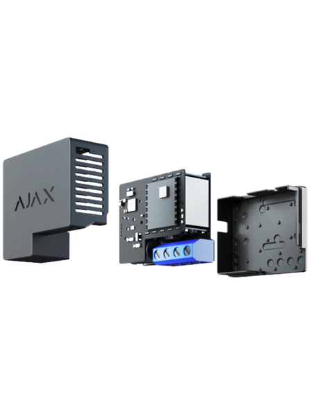 Releu Smart Power Ajax WallSwitch, Negru Releu Smart Power Ajax WallSwitch, Negru