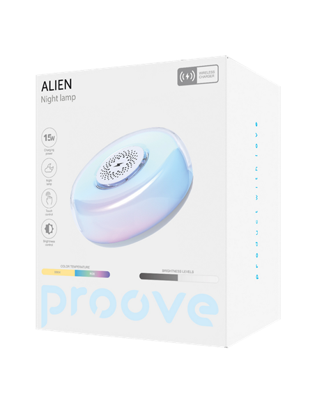 Lampă de noapte Proove Alien, Alb