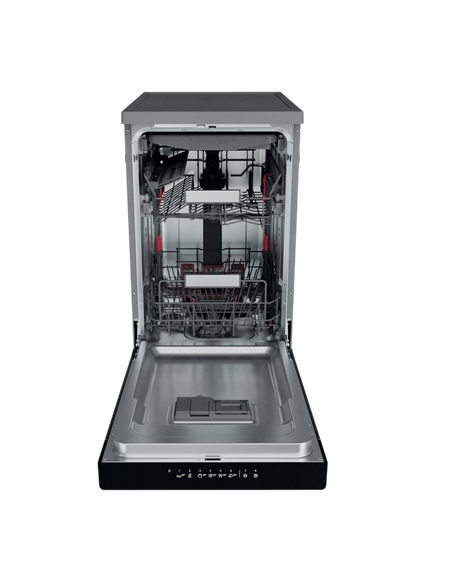 Mașină de spălat vase Whirlpool WSFO 3O34 PF X, Oțel inoxidabil