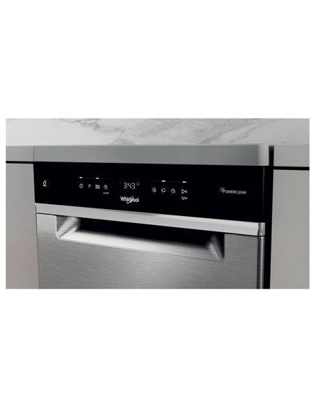 Посудомоечная машина Whirlpool WSFO 3O34 PF X, Нержавеющая сталь