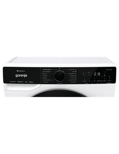 Mașină de spălat Gorenje WPNA84A2TSWIFI, 8kg, Alb