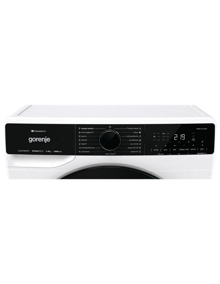 Mașină de spălat Gorenje WPNA84A2TSWIFI, 8kg, Alb