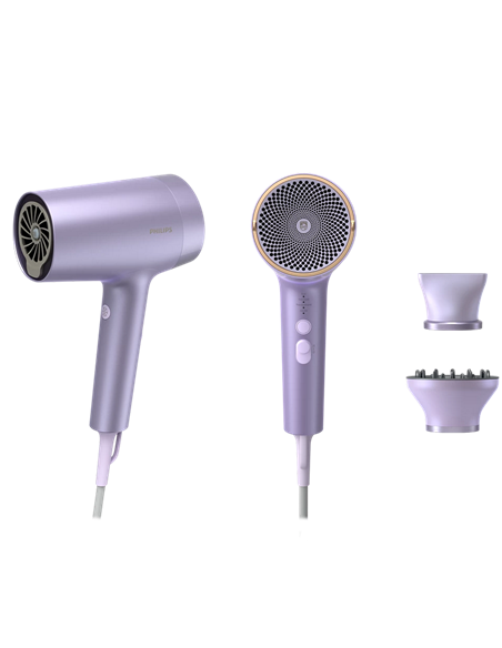Uscător de păr Philips BHD720/10, 1800W, Violet
