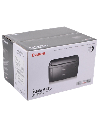 Лазерный принтер Canon Printer LBP-6030B Bundle, & CRG725 x 2 pcs, A4, Чёрный