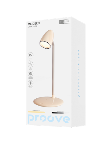 Lampa de birou Proove Modern, Bej
