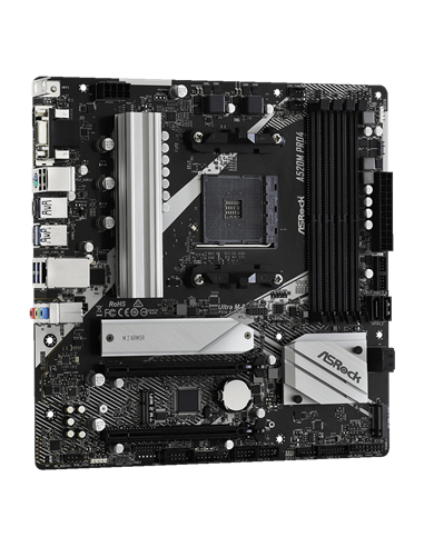 Placă de bază ASRock A520M PRO4, AM4, AMD A520, Micro-ATX