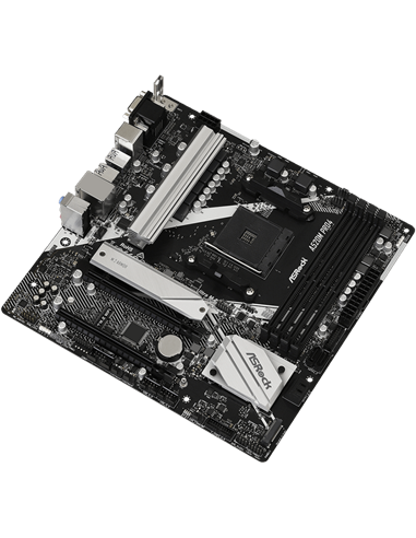 Материнская плата ASRock A520M PRO4, AM4, AMD A520, Micro-ATX