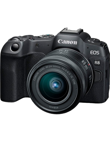 Aparat Foto Mirrorless Canon EOS R8 & RF 24-50mm f/4.5-6.3 IS STM KIT