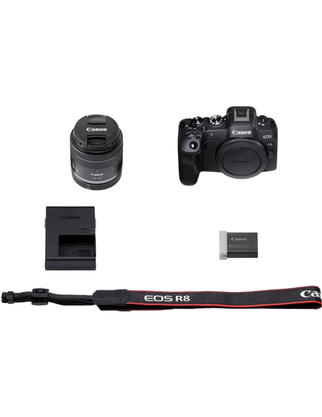 Aparat Foto Mirrorless Canon EOS R8 & RF 24-50mm f/4.5-6.3 IS STM KIT