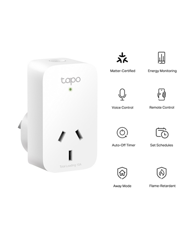 Умная розетка TP-LINK Tapo P110M, Белый
