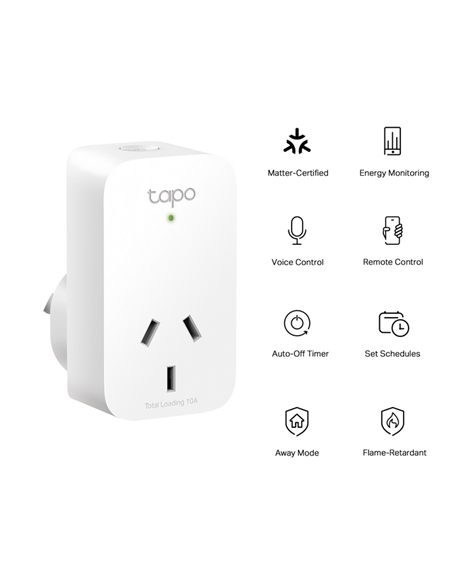 Умная розетка TP-LINK Tapo P110M, Белый