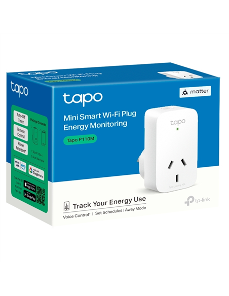 Умная розетка TP-LINK Tapo P110M, Белый