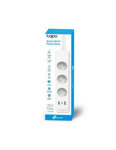 Умная розетка TP-LINK Tapo P300, Белый