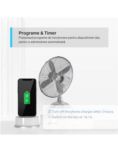Умная розетка TP-LINK Tapo P300, Белый