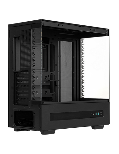 Компьютерный корпус Deepcool CH690 Digital, Midi-Tower, Без блока питания, Чёрный