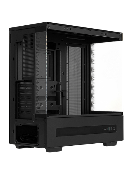 Компьютерный корпус Deepcool CH690 Digital, Midi-Tower, Без блока питания, Чёрный