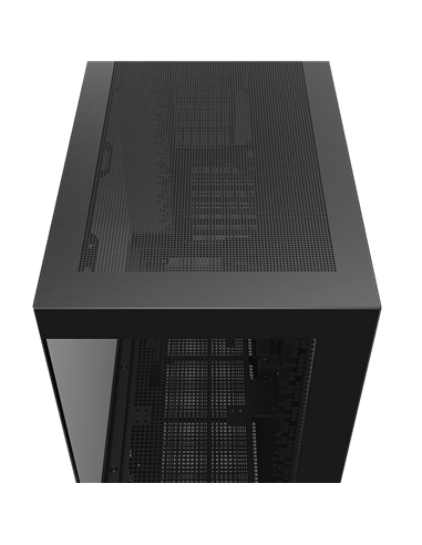 Компьютерный корпус Deepcool CH690 Digital, Midi-Tower, Без блока питания, Чёрный